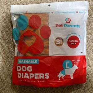 Washable Dog Diapers (3pack)